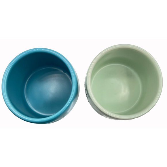 Rae Dunn Artisan Collection Fudge Caramel Lidded Ice Cream Sundae Topping Dishes - Picture 5 of 9